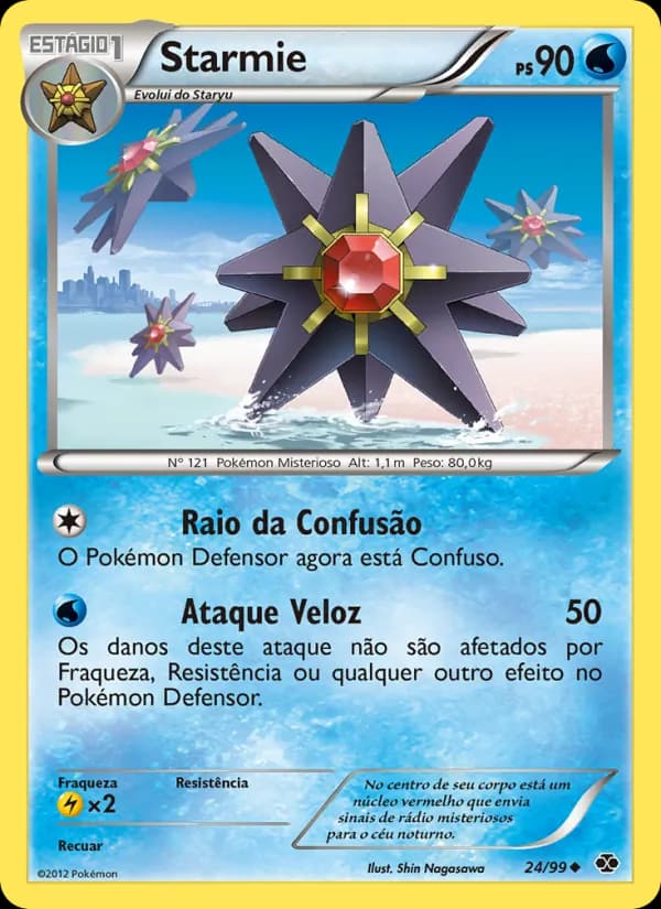 Starmie, carta 24 de Próximos Destinos