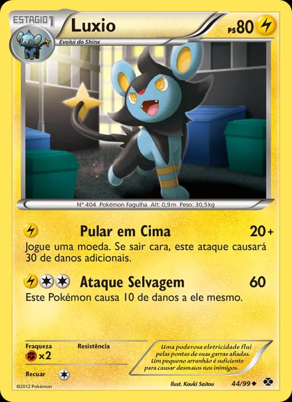 Luxio, carta 44 de Próximos Destinos