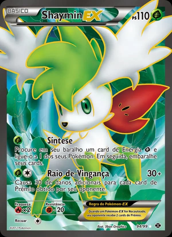 Shaymin-EX, carta 94 de Próximos Destinos