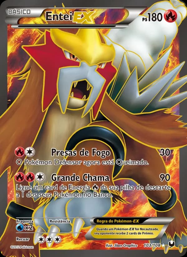 Entei-EX, carta 103 de Exploradores da Escuridão