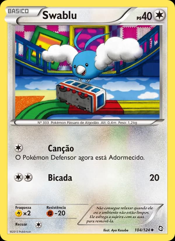 Swablu, carta 104 de Dragões Enaltecidos