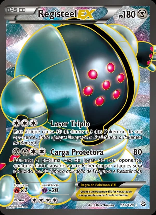 Registeel-EX, carta 122 de Dragões Enaltecidos