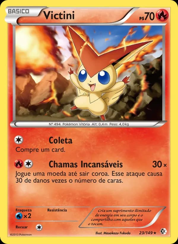 Victini, carta 23 de Fronteiras Cruzadas
