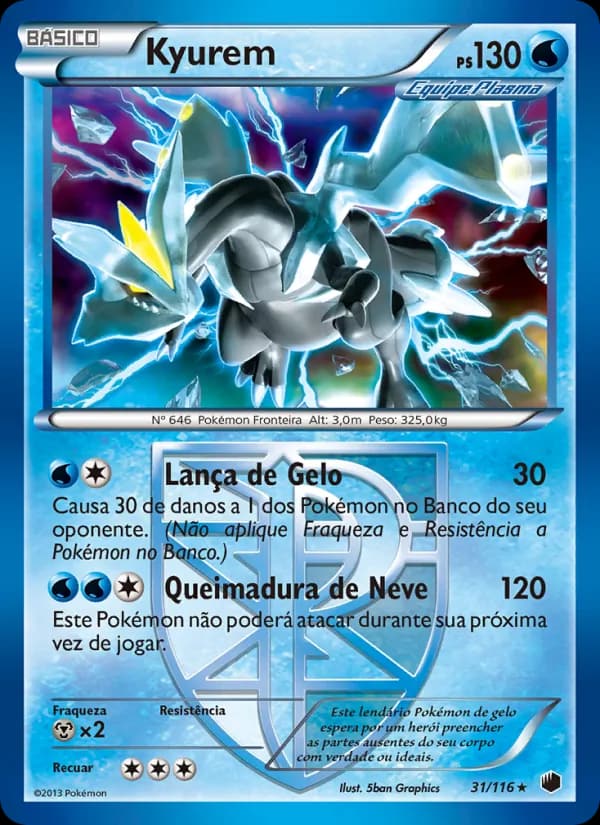 Kyurem, carta 31 de Congelamento de Plasma