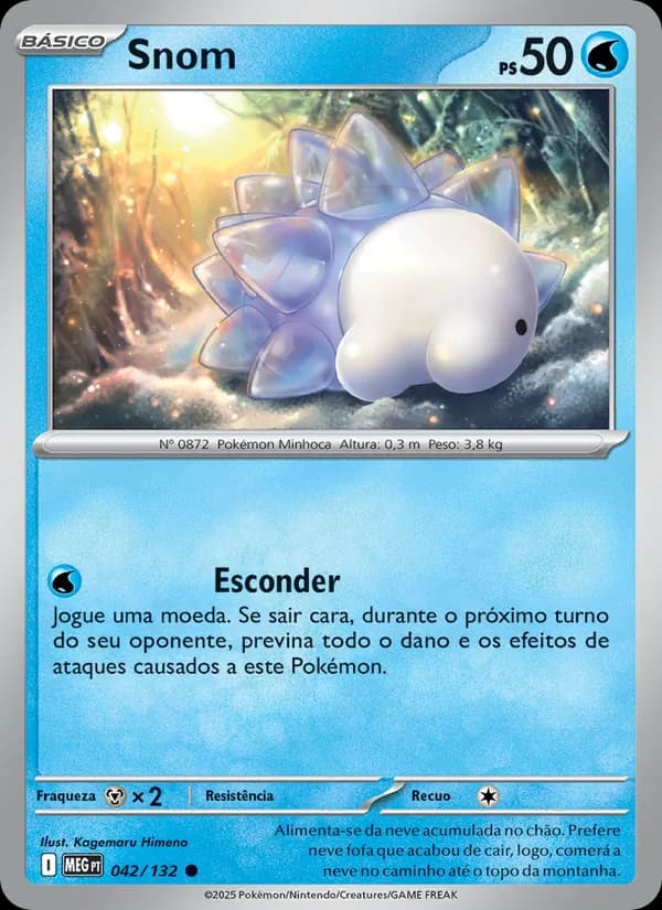 Snom, carta 042 de Megaevolução