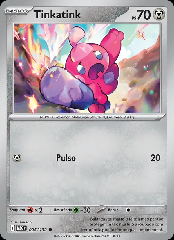 Tinkatink, carta 096 de Megaevolução