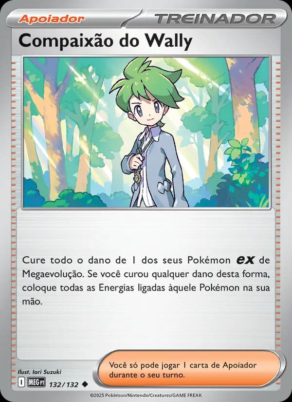 Compaixão do Wally, carta 132 de Megaevolução