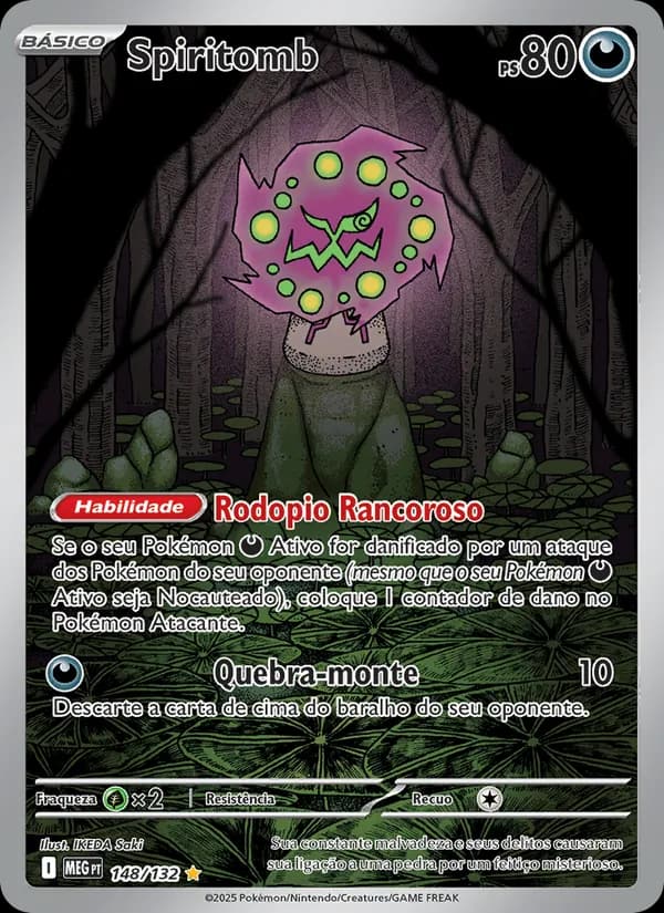 Spiritomb, carta 148 de Megaevolução