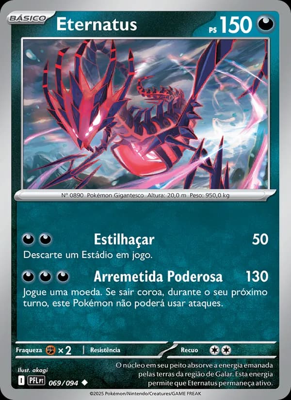 Eternatus, carta 069 de Fogo Fantasmagórico