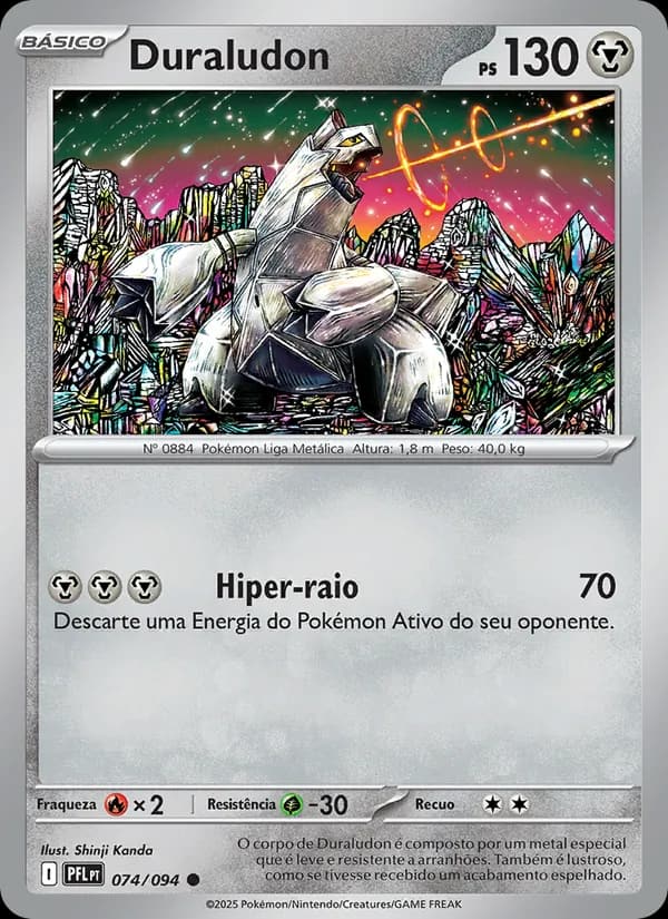 Duraludon, carta 074 de Fogo Fantasmagórico