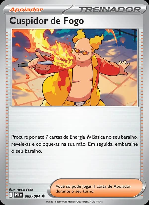 Cuspidor de Fogo, carta 089 de Fogo Fantasmagórico