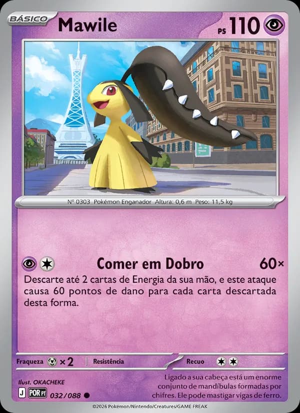 Mawile, carta 032 de Equilíbrio Perfeito