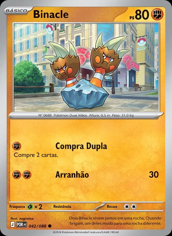 Binacle, carta 042 de Equilíbrio Perfeito