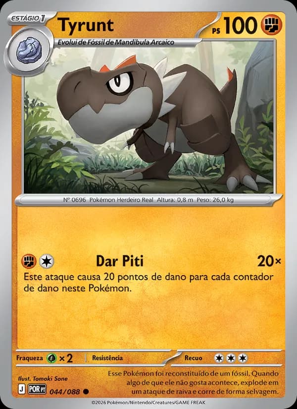 Tyrunt, carta 044 de Equilíbrio Perfeito