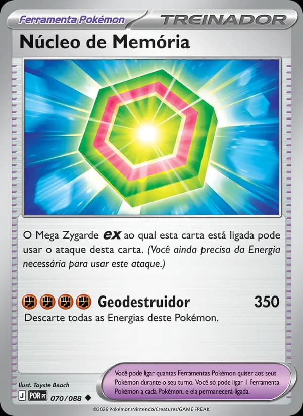 Núcleo de Memória, carta 070 de Equilíbrio Perfeito