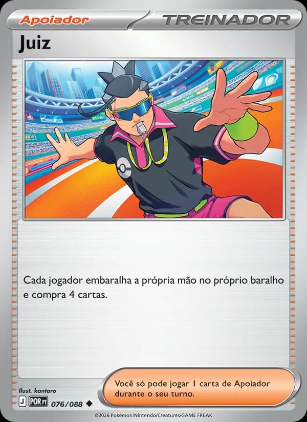 Juiz, carta 076 de Equilíbrio Perfeito