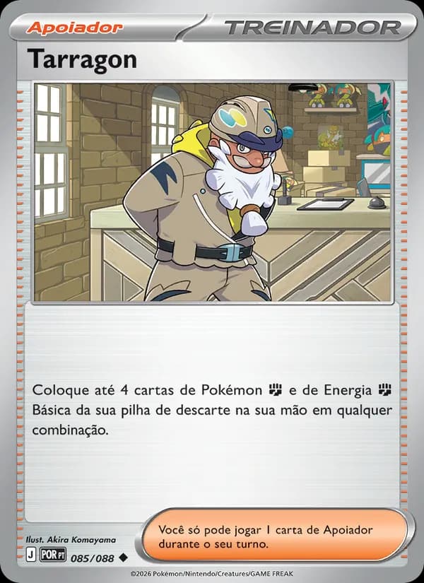 Tarragon, carta 085 de Equilíbrio Perfeito