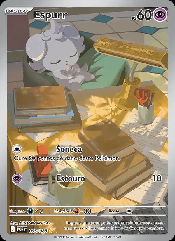 Espurr, carta 095 de Equilíbrio Perfeito