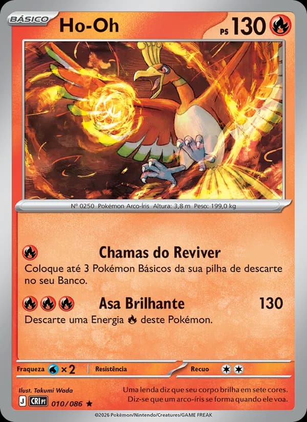 Ho-Oh, carta 010 de Caos Ascendente