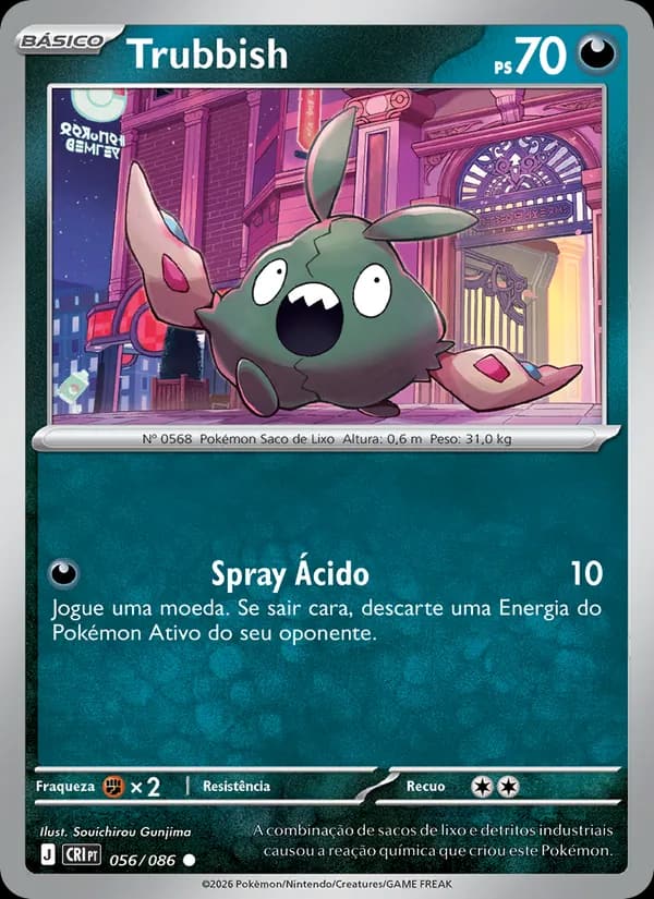 Trubbish, carta 056 de Caos Ascendente