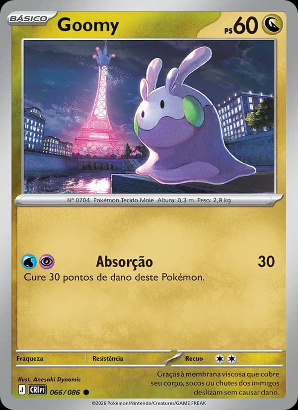 Goomy, carta 066 de Caos Ascendente