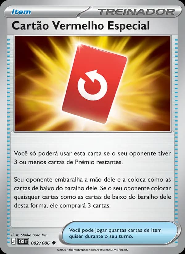 Cartão Vermelho Especial, carta 082 de Caos Ascendente