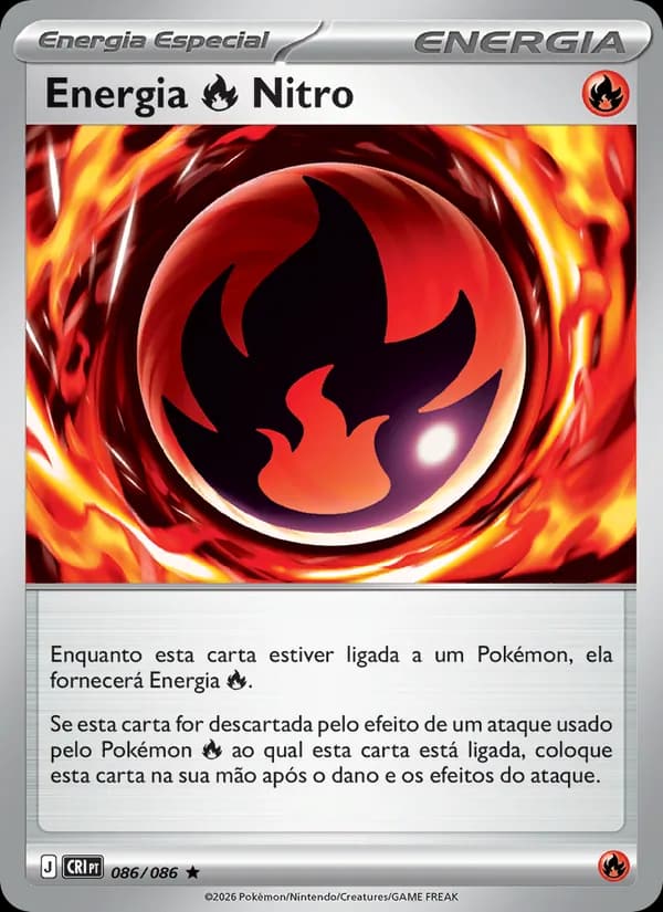 Energia Fire Nitro, carta 086 de Caos Ascendente