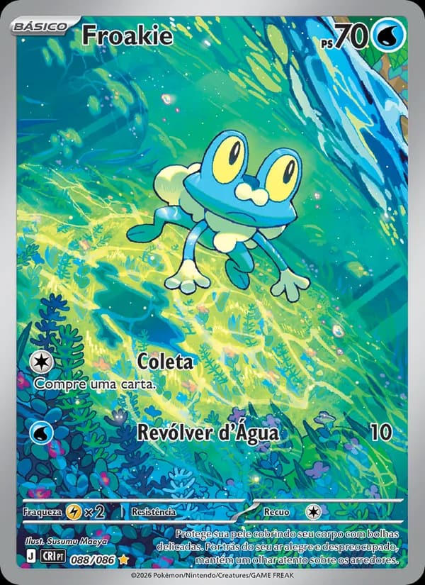 Froakie, carta 088 de Caos Ascendente