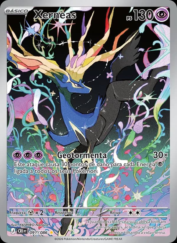 Xerneas, carta 091 de Caos Ascendente