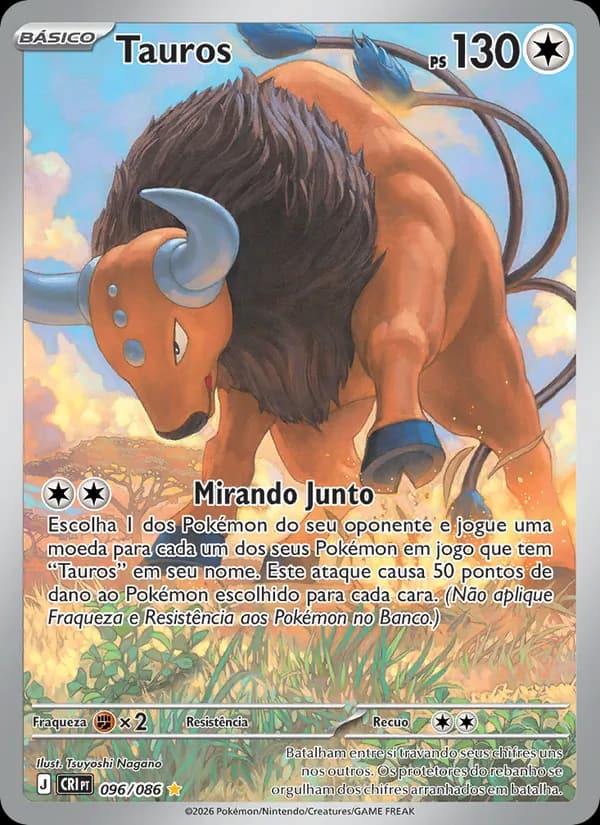 Tauros, carta 096 de Caos Ascendente