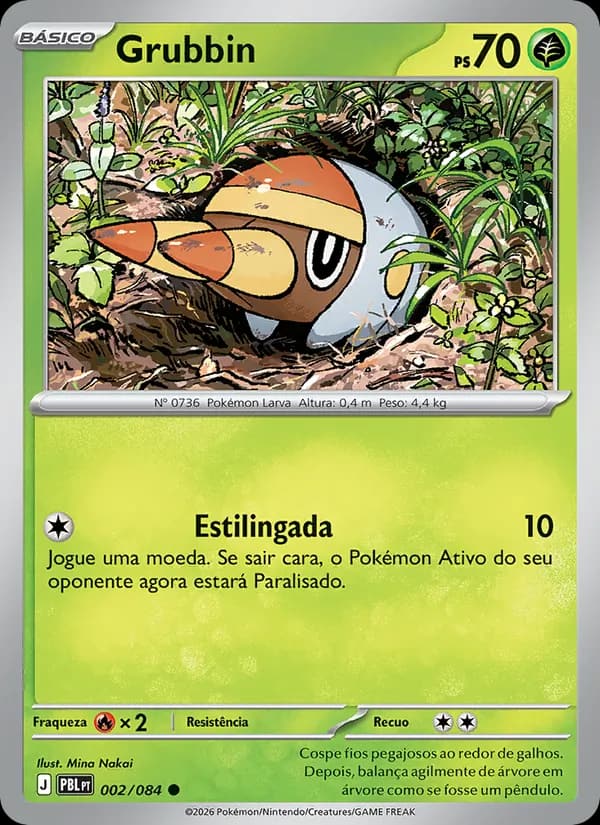 Grubbin, carta 002 de Escuridão Absoluta