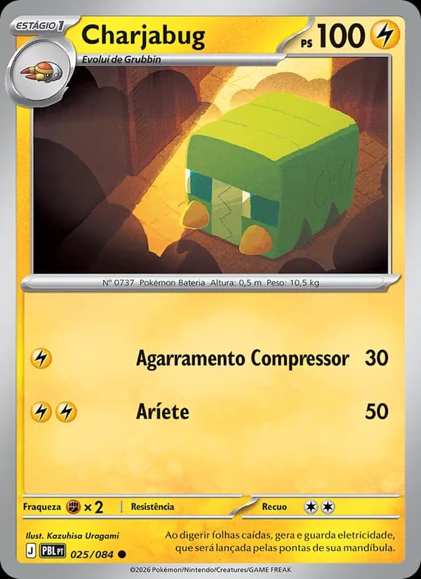 Charjabug, carta 025 de Escuridão Absoluta