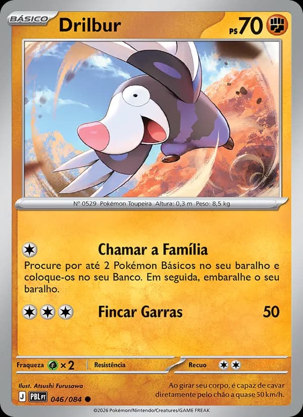 Drilbur, carta 046 de Escuridão Absoluta
