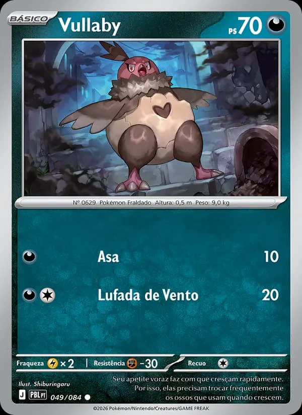 Vullaby, carta 049 de Escuridão Absoluta