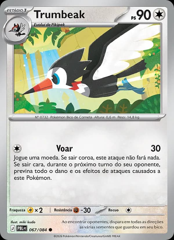 Trumbeak, carta 067 de Escuridão Absoluta
