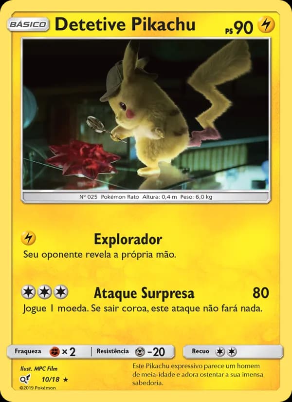 Detective Pikachu, carta 10 de Detetive Pikachu