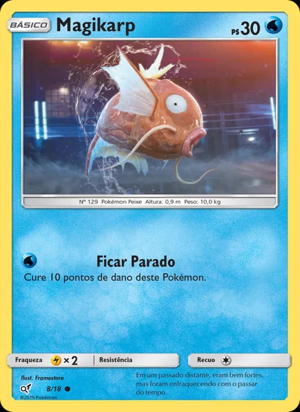 Magikarp, carta 8 de Detetive Pikachu