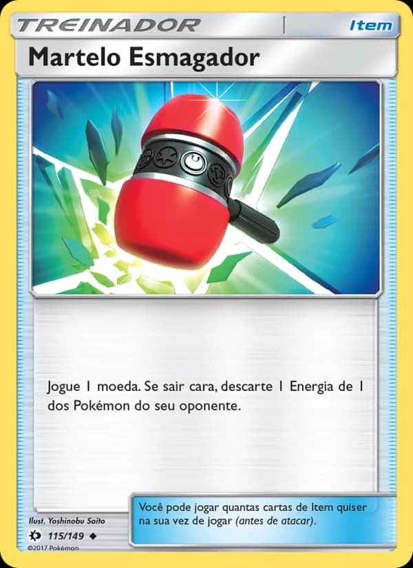 Martelo Esmagador, carta 115 de Sol e Lua