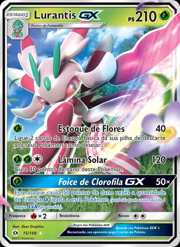 Lurantis GX, carta 15 de Sol e Lua