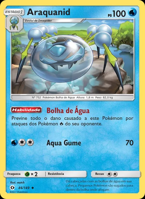 Araquanid, carta 46 de Sol e Lua