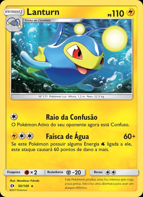 Lanturn, carta 50 de Sol e Lua
