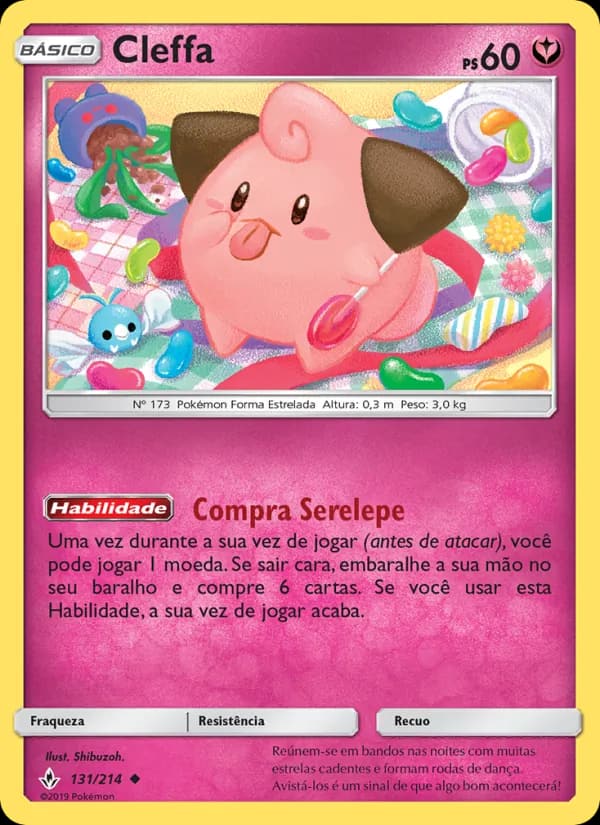 Cleffa, carta 131 de Elos Inquebráveis