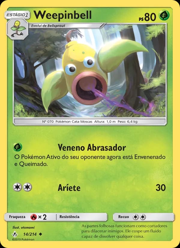 Weepinbell, carta 14 de Elos Inquebráveis