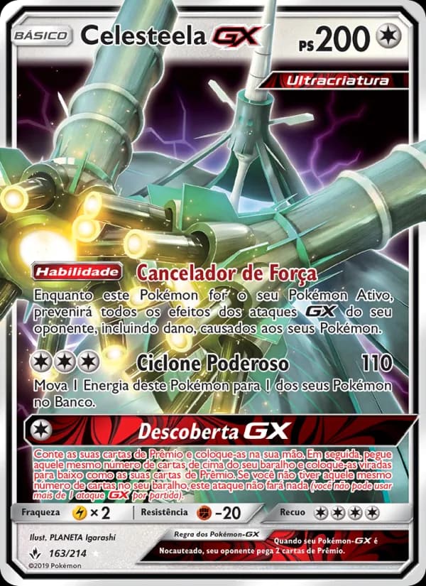 Celesteela GX, carta 163 de Elos Inquebráveis