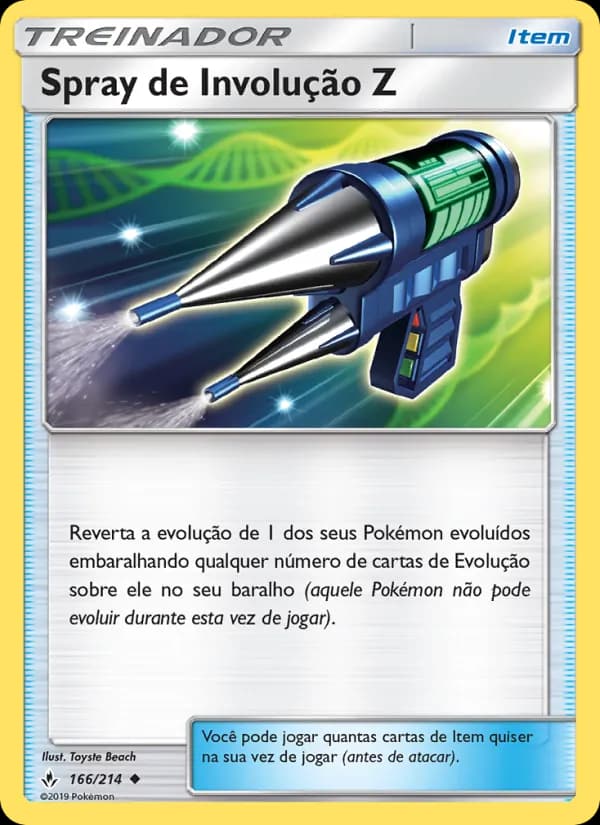 Spray de Involução Z, carta 166 de Elos Inquebráveis
