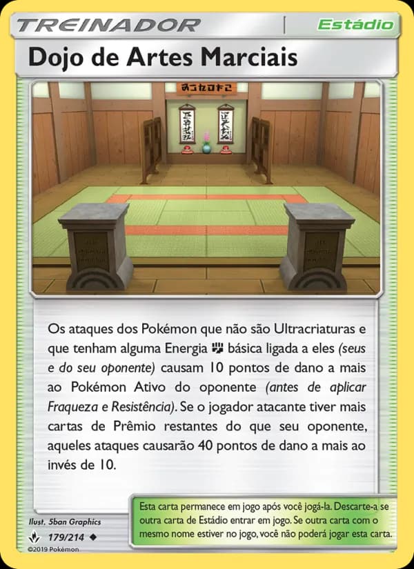Dojo de Artes Marciais, carta 179 de Elos Inquebráveis