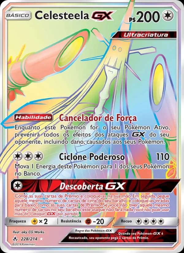 Celesteela GX, carta 228 de Elos Inquebráveis