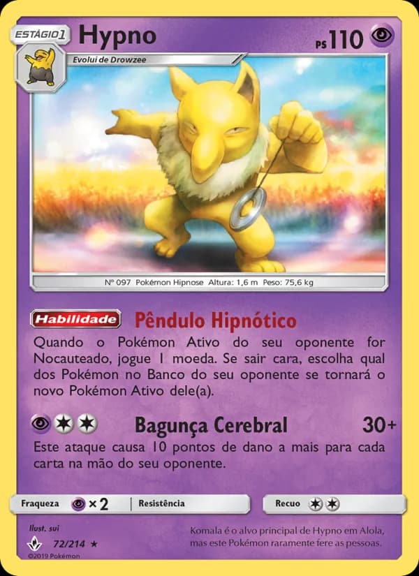 Hypno, carta 72 de Elos Inquebráveis