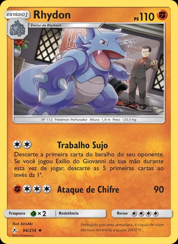 Rhydon, carta 94 de Elos Inquebráveis