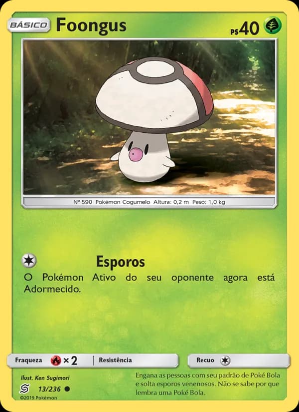 Foongus, carta 13 de Sintonia Mental